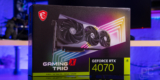 MSI GeForce RTX 4070 GAMING X TRIO 12G Review